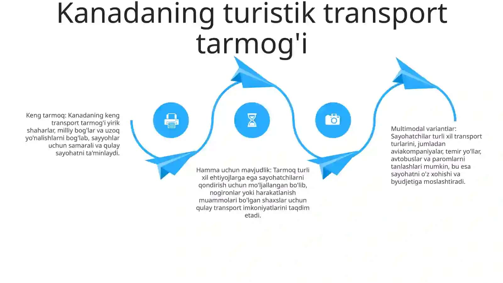 Kanadada Turistlarga Transport Hizmati 3