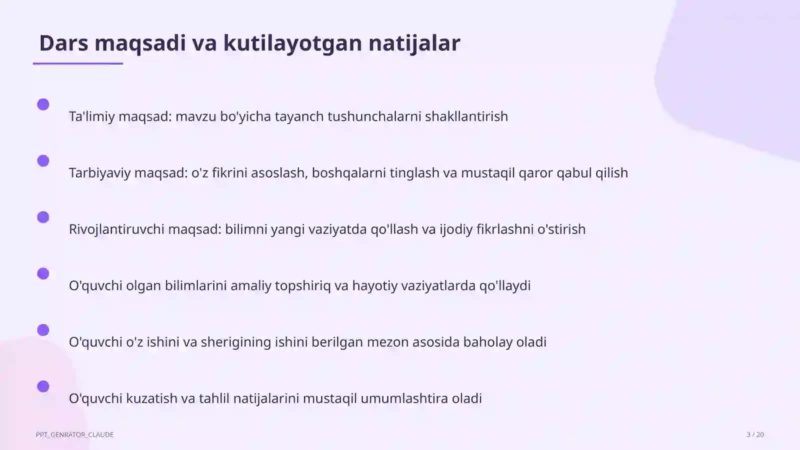 Turkiston XIX asr oxiri - XX asr boshida (9-sinf) 3