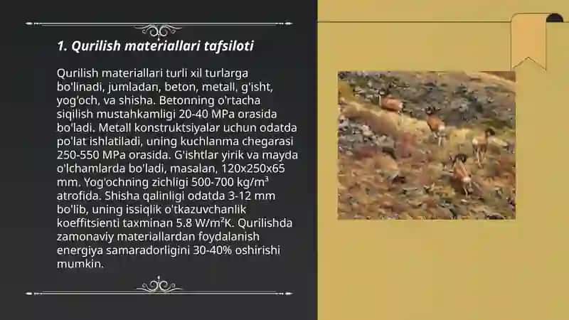 Qurilish materiallari tafsiloti 3
