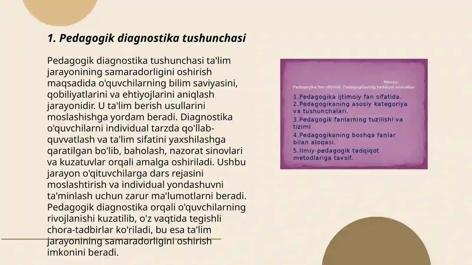 Pedagogik diagnostikaning asosiy funksiyalari 3