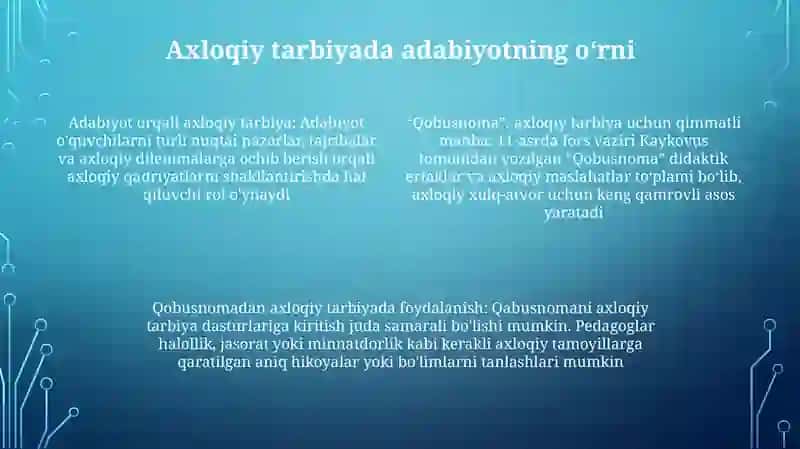 Qobusnoma 3