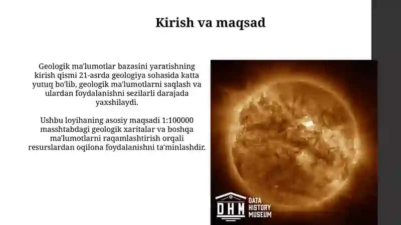 Raqamli geologik malimotlar bazasini yaratish 3