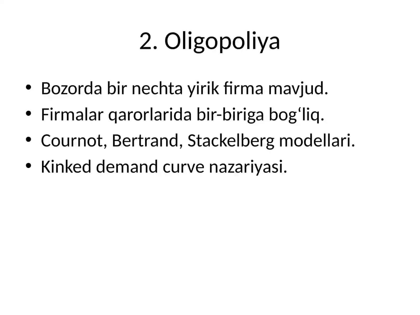 Asosiy turlari va iqtisodiy modellari 3