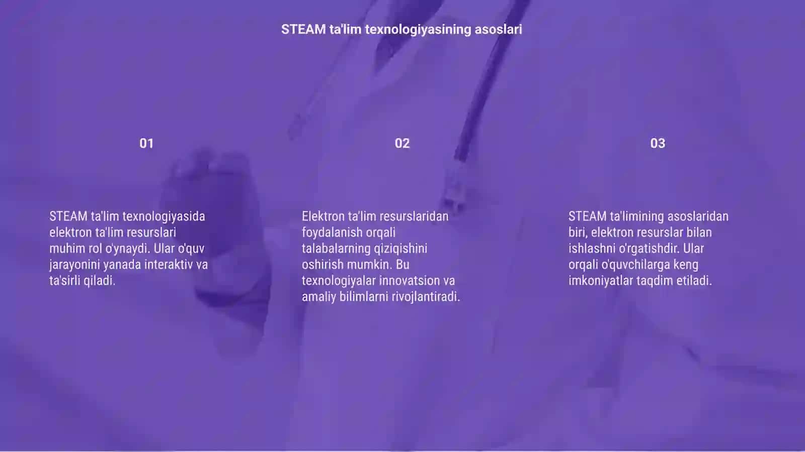 STEAM ta'lim texnologiyasi 3
