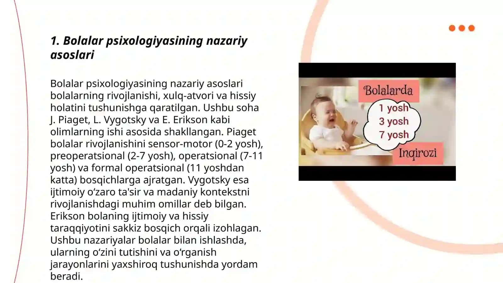 Bolalar psixologiyasi metodlari 3