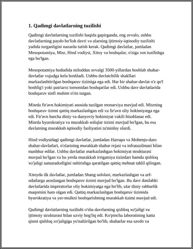 QANĢ VA DAVAN DAVLATINING QIYOSIY TAHLILI, FARQLAR VA ÓXSHASHLIKLAR 3