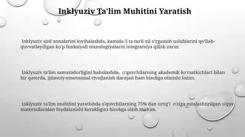 Integratsiyalashgan ta'limni amaliyotga tatbiq etish 3