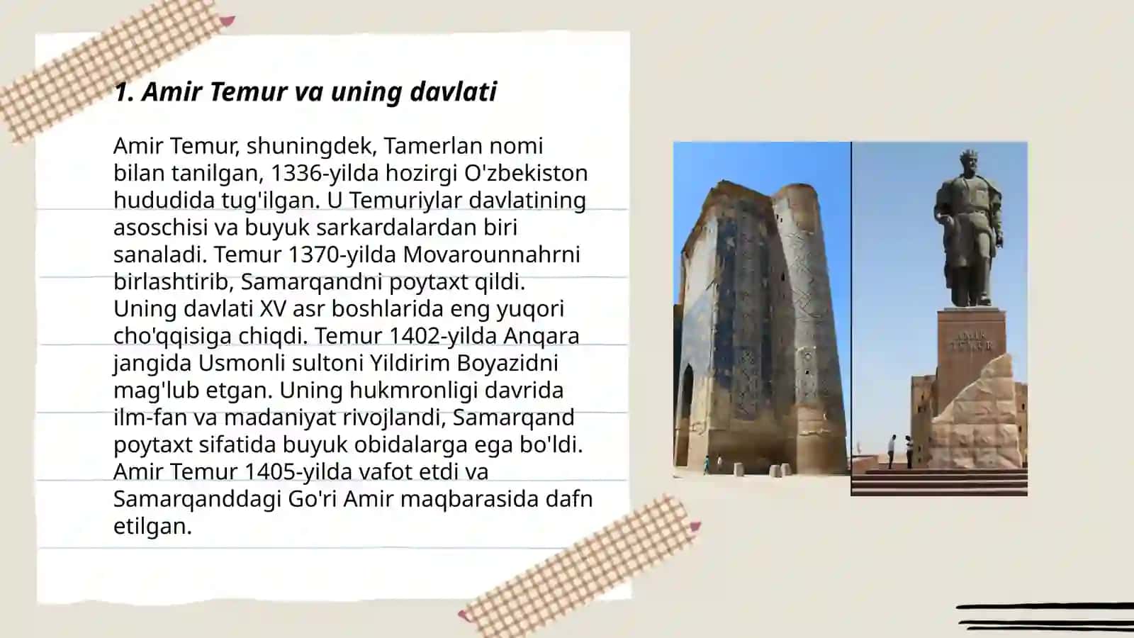 Amir Temur buyuk davlat arbobi 3