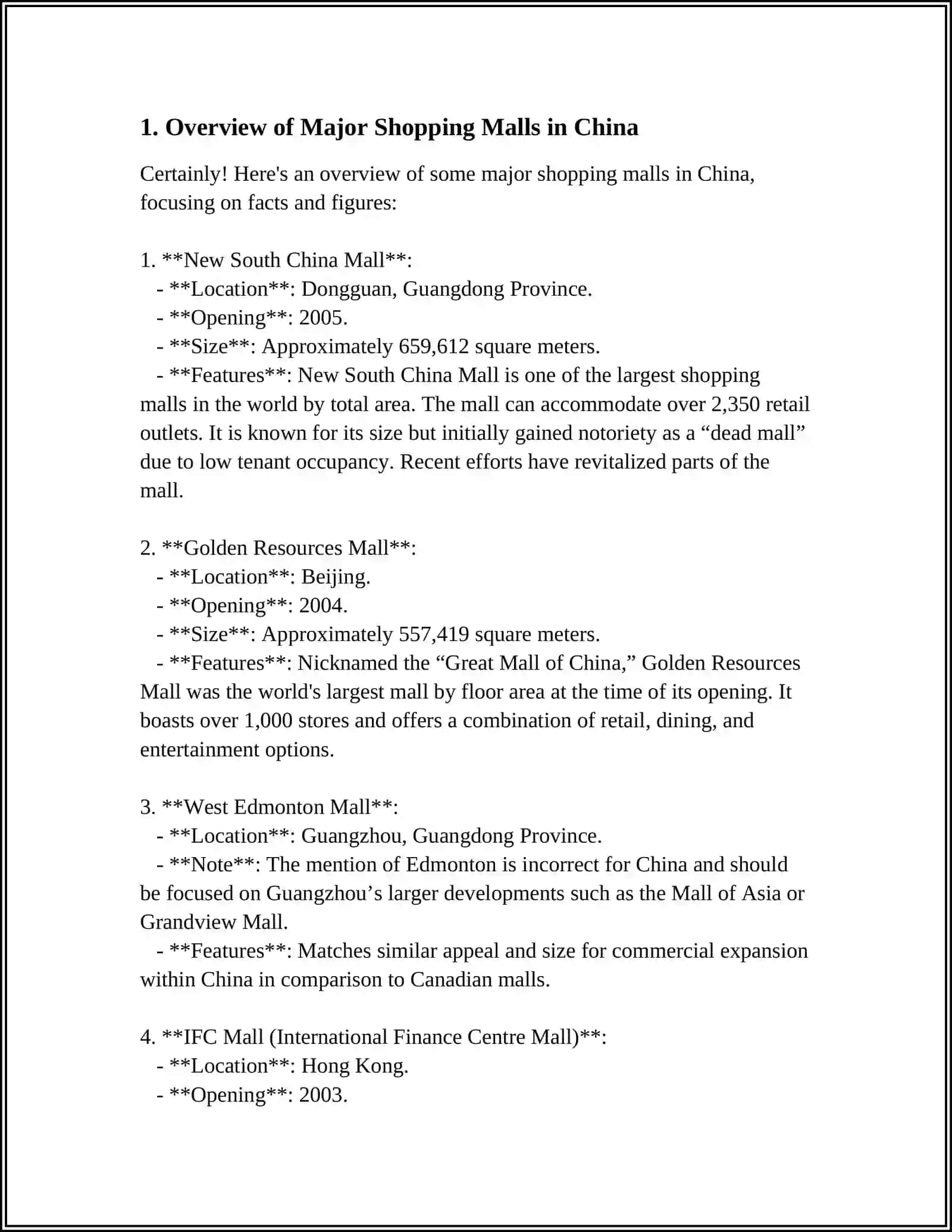 THE TOP SHOPPING MALL'S IN CHINA KOREA AND JAPAN 3