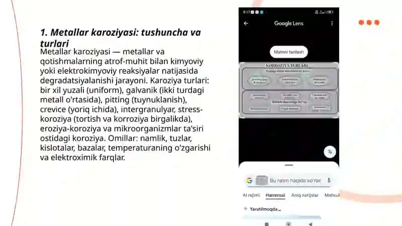 Metallar karoziyasi 3