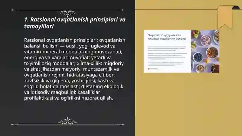 Ratsional ovqatlanish 3