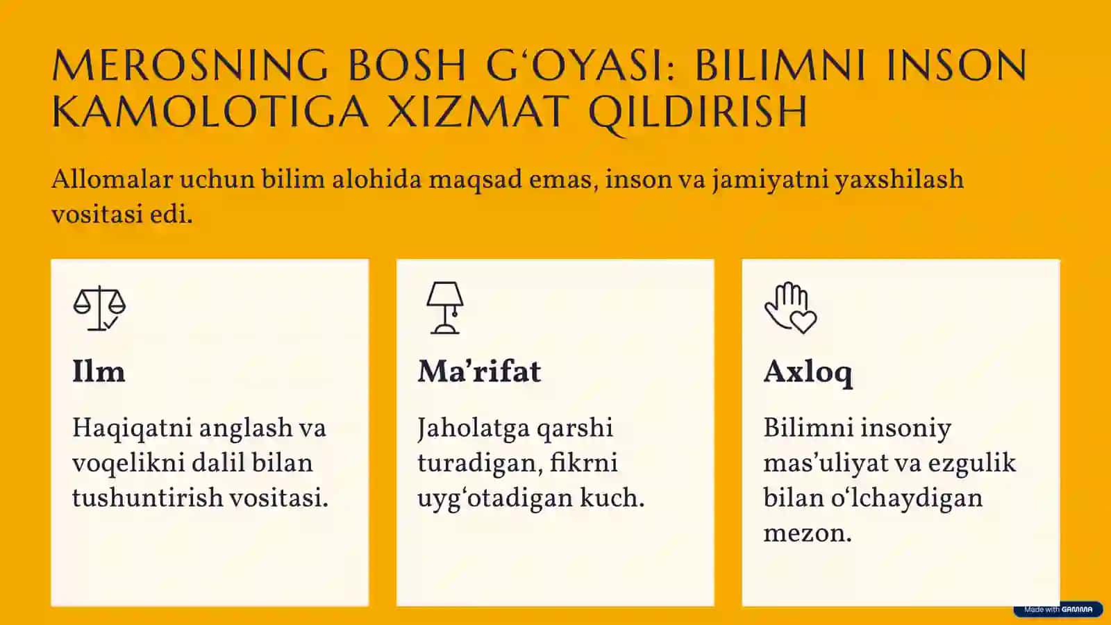 SHARQ ALLOMALARI MEROSI 3