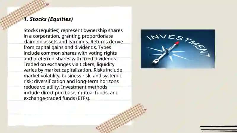 typis of investments 3