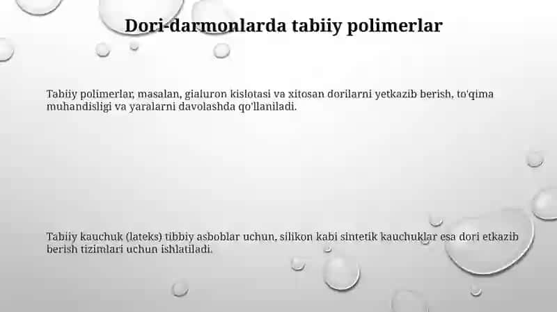 Sintetik Kauchuk: Turlari va Qo'llanilishi 3