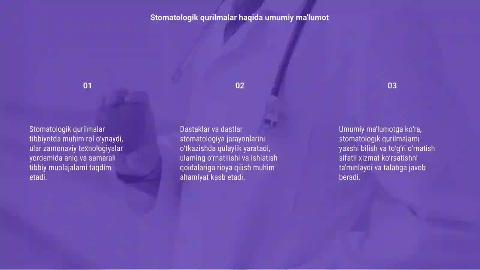 Stomatologik qurilmalar 3