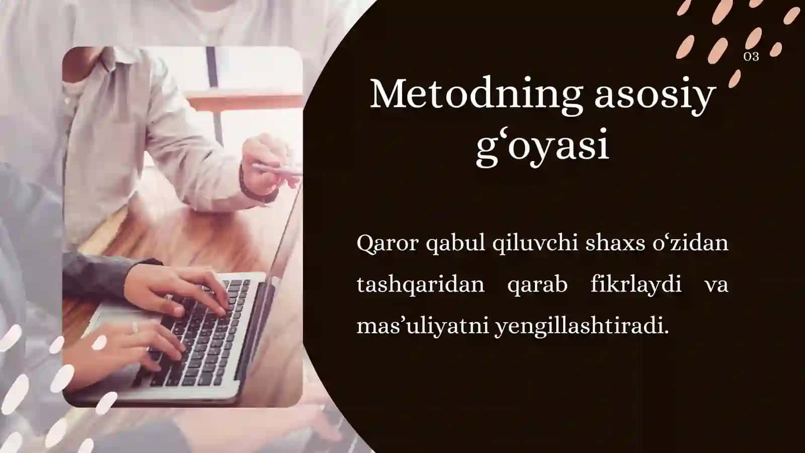 NIQOB METODI 3