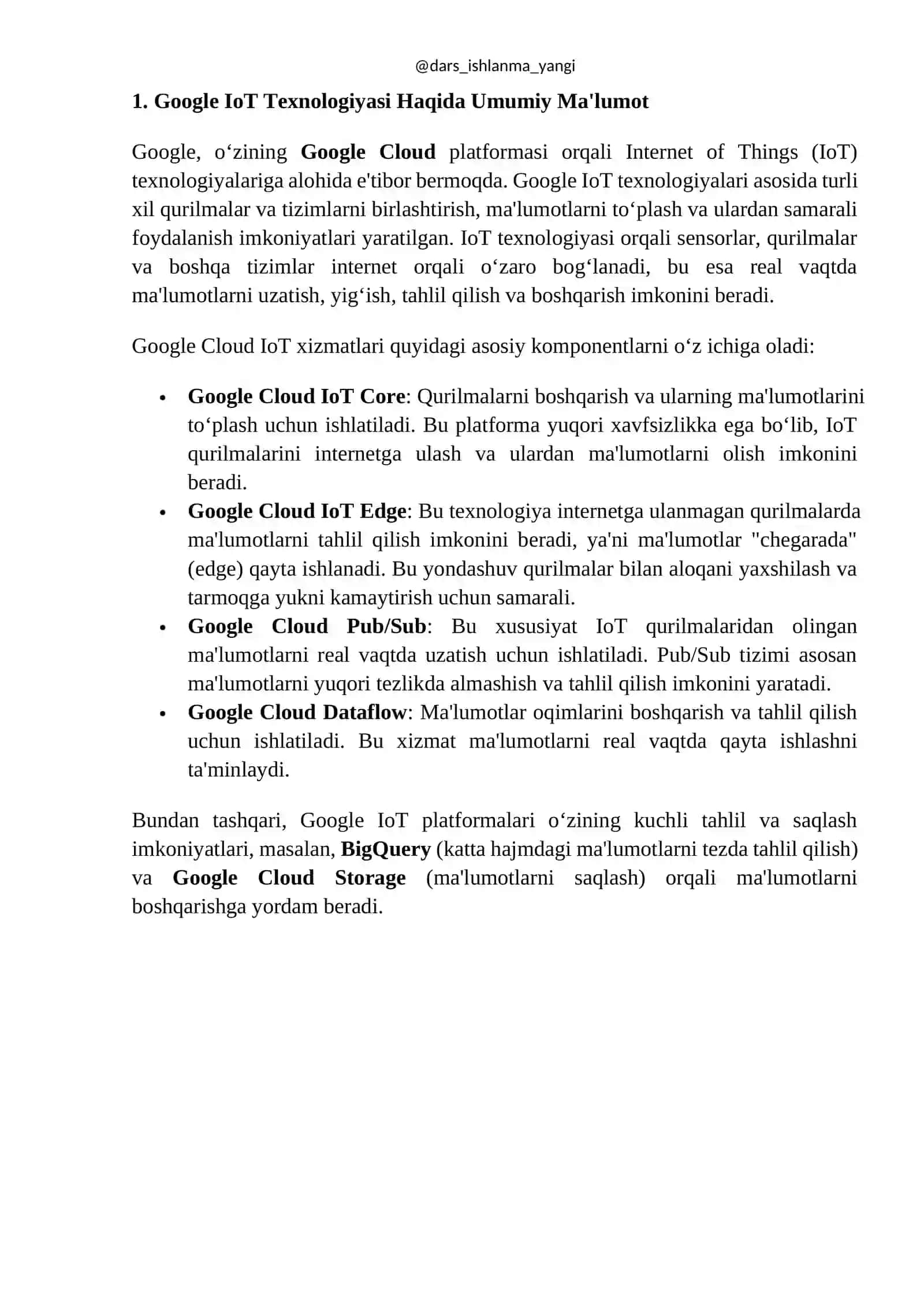 Google IoT texnologiyasi 3