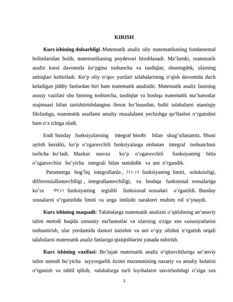 Funksiyalar to’plamini turlicha klassifikatsiyalash 3