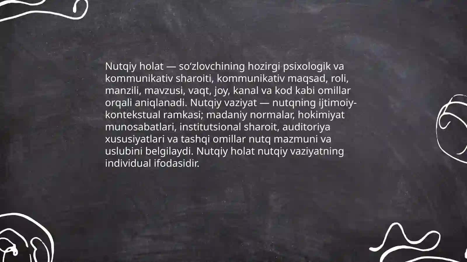 Nutqiy holat va nutqiy vaziyat 3
