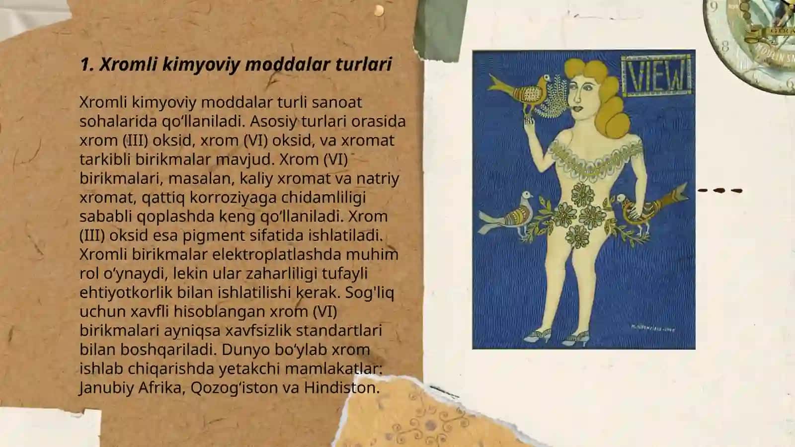 Xromli va KMK bo'yovchi moddalar bilan bo'yash 3