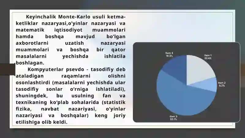 Monte-Karlo Usuli 3