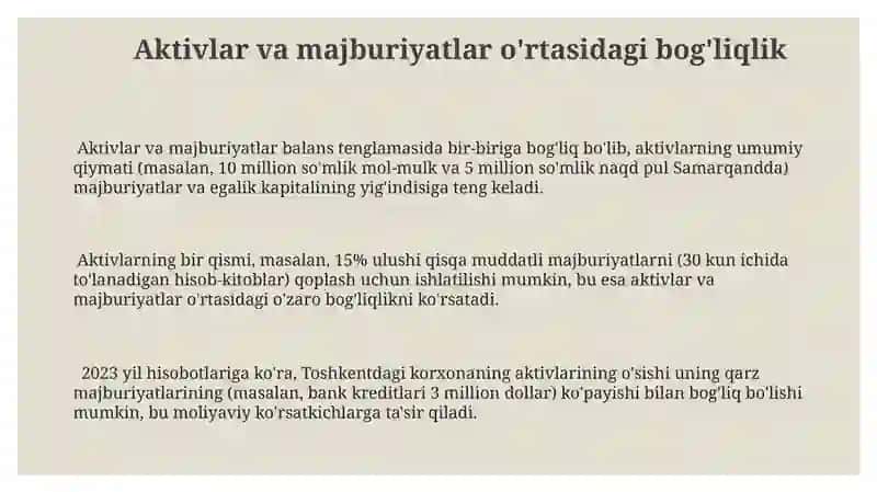 Aktivlar hisobi 3