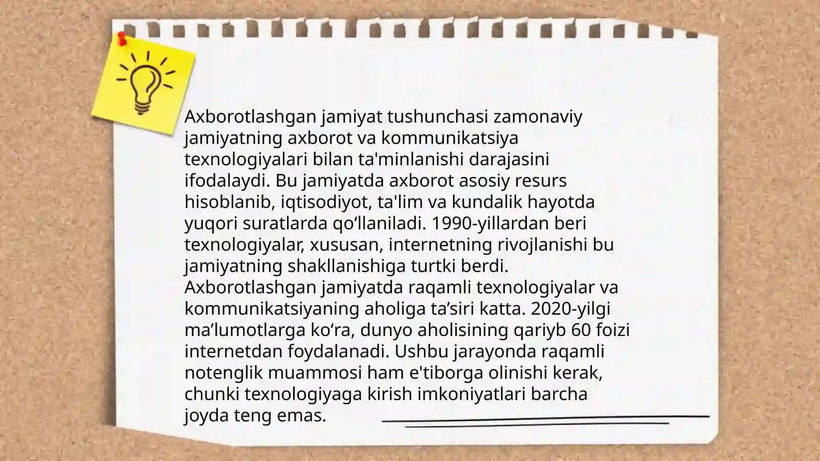 Axborotlashgan jamiyat-sivilizatsiya taraqqiyotining yangi tarixiy bosqichlari 3