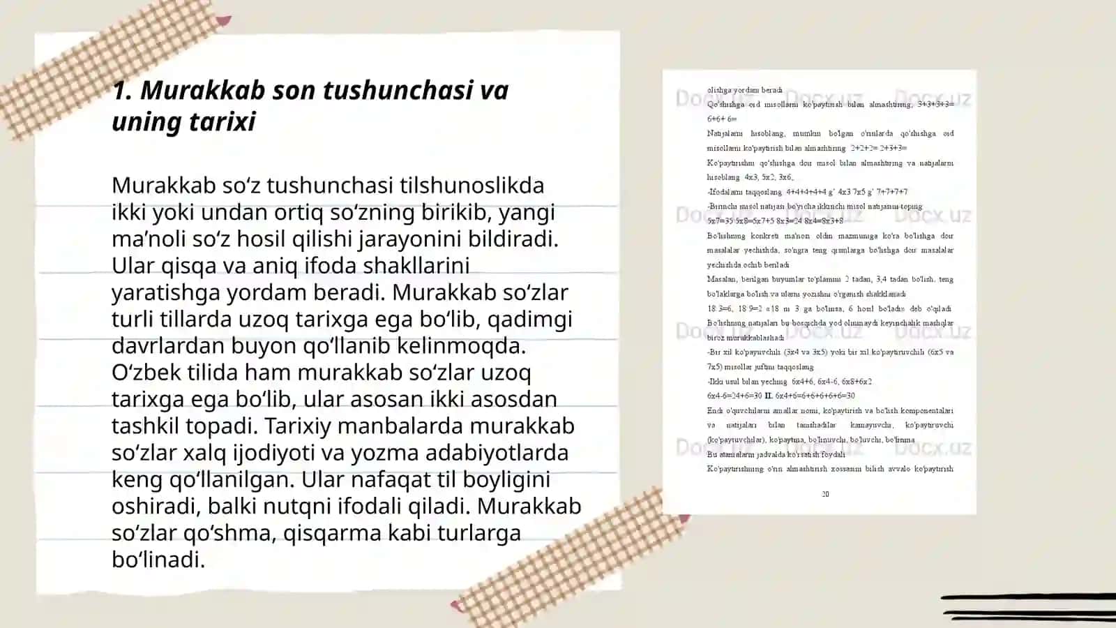 Arifmetik amallarni o'rgatish metodikasi 3