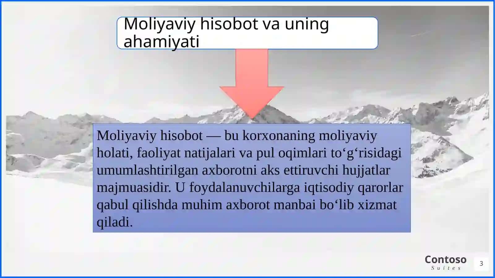 Moliyaviy hisobotning konseptual asoslari 3