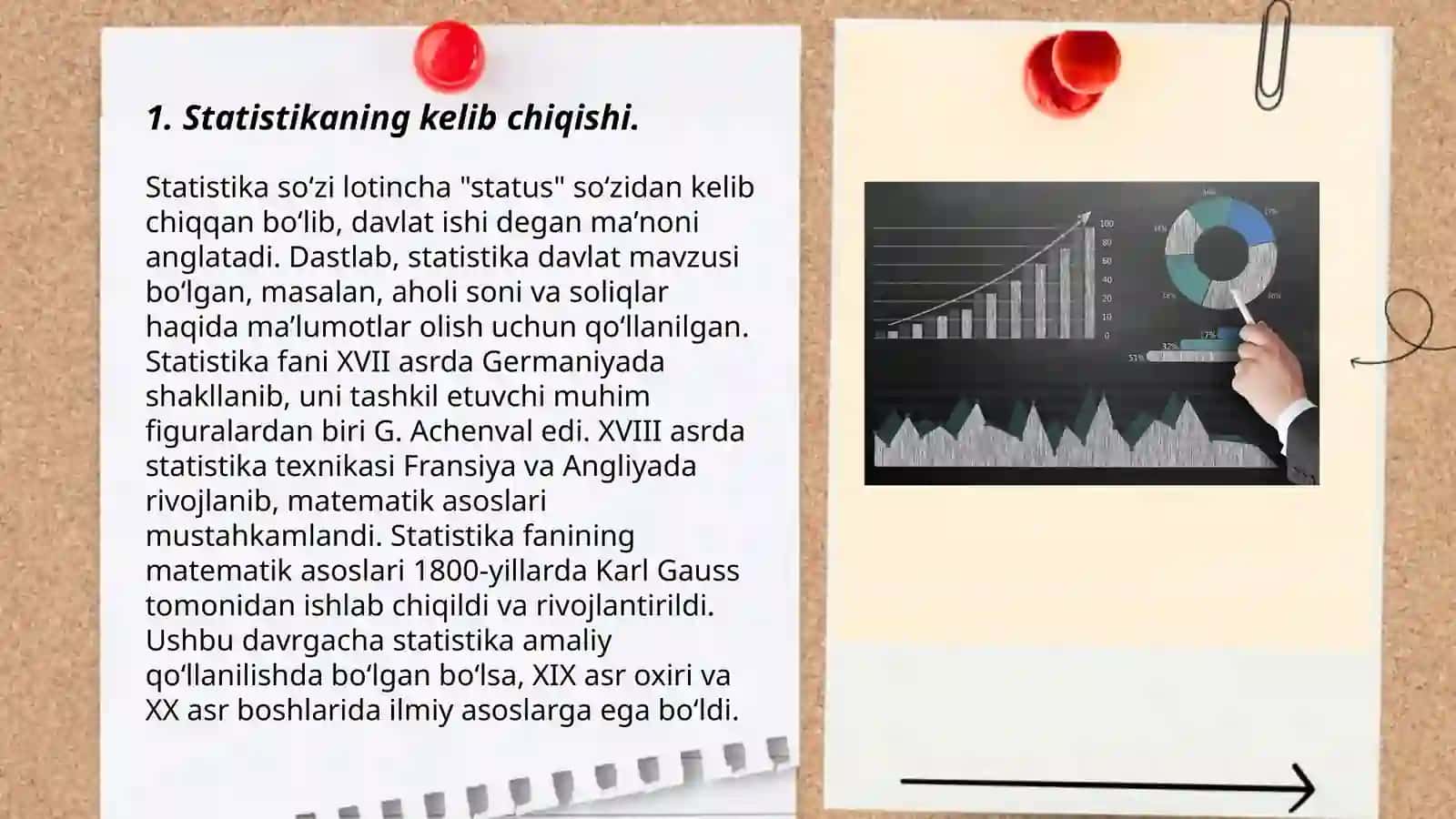 Statistikaning rivojlanish tarixi 3