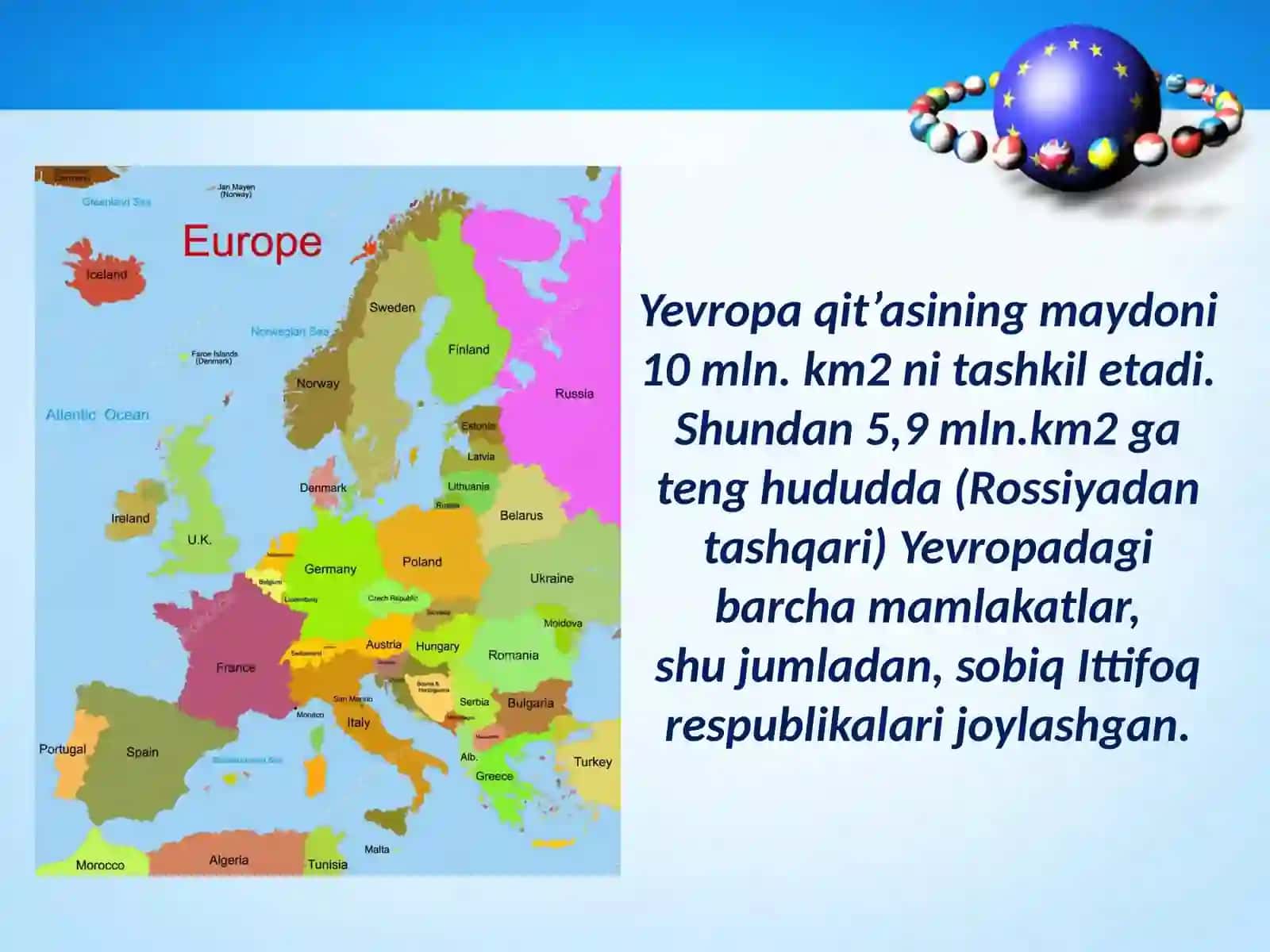 Yevropaning mitti davlatlariga umumiy geografik ta'rif 3