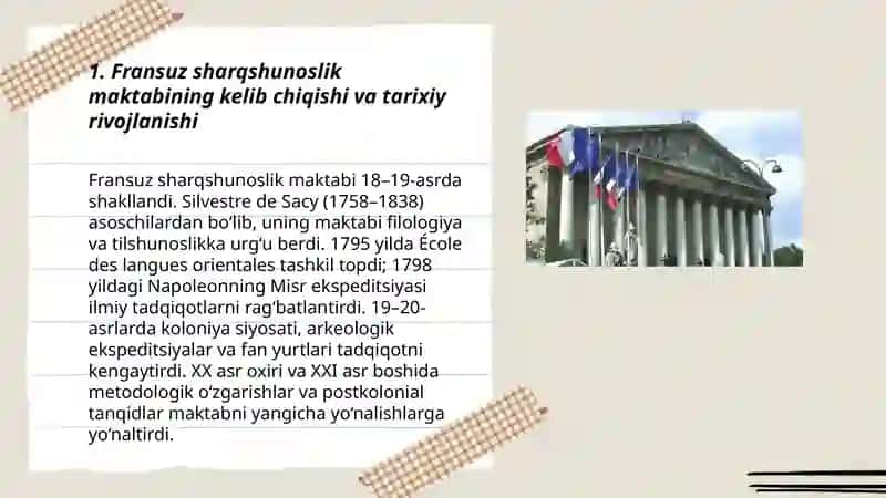 Fransuz sharqshunoslik maktabi 3