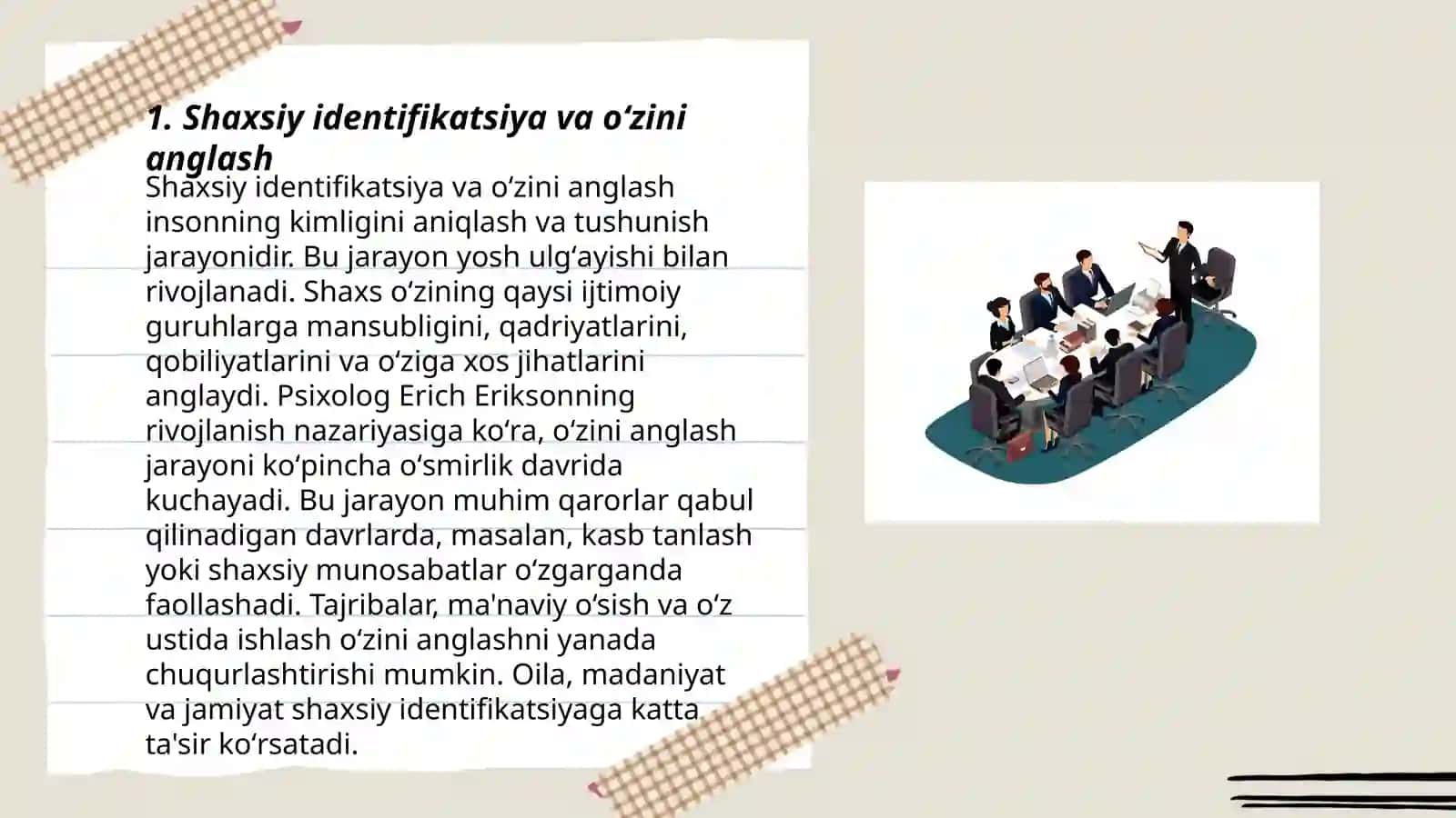 Oʻzini anglash va professional oʻsish psixologiyasi 3