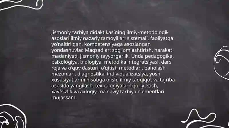 Jismoniy tarbiyaning didaktik tamoyillari 3