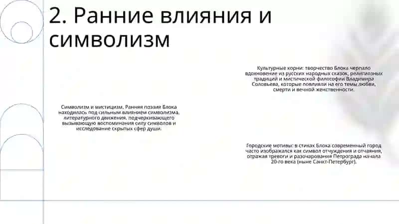 Лирика А. Блока 3