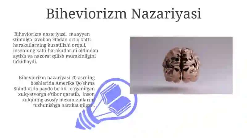 Biheviorizm Nazariyasi 3