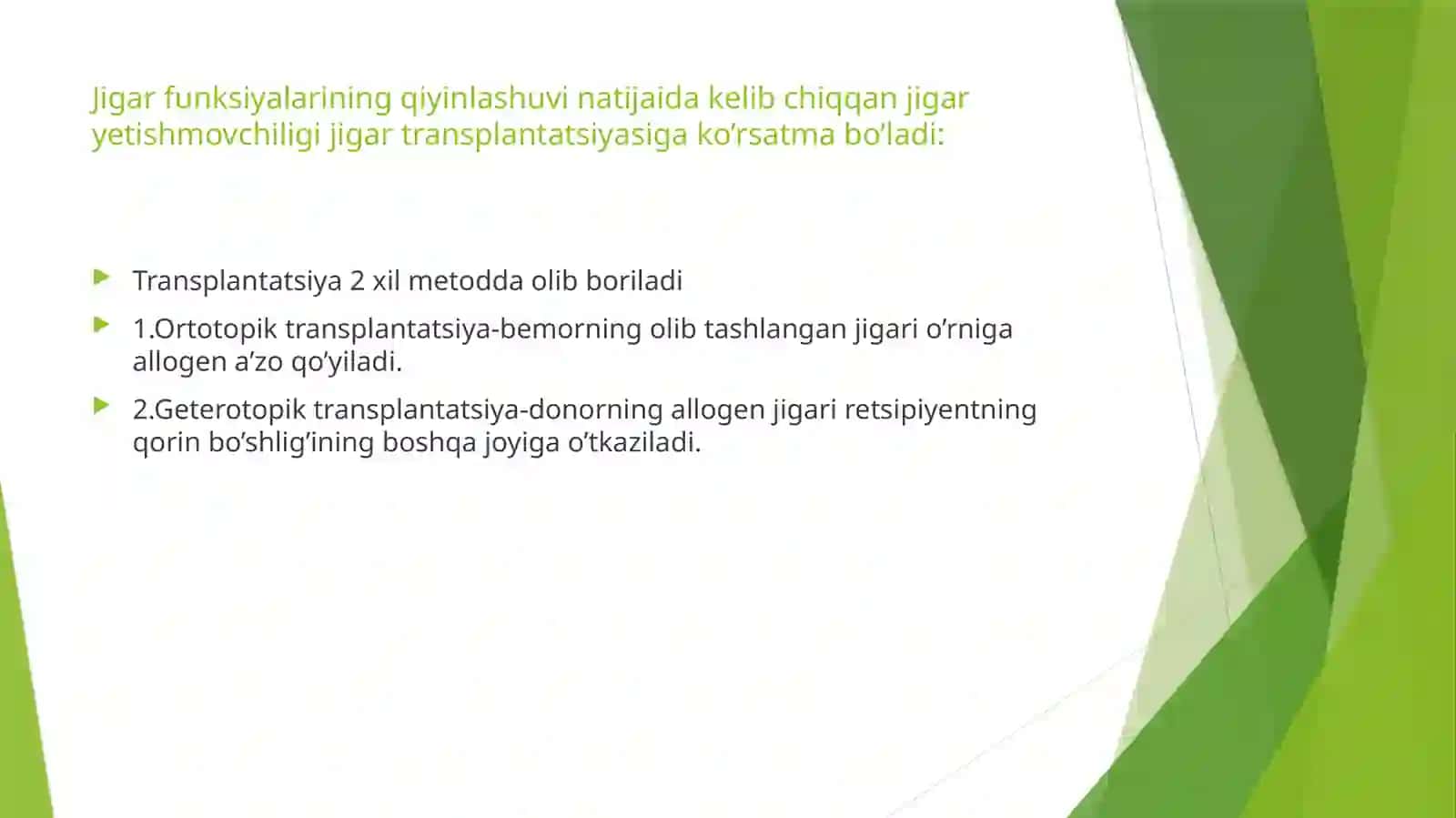 Jigar transplantatsiyasi 3