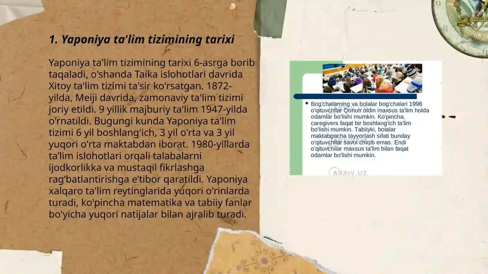 Yaponiya ta'lim tizimi 3