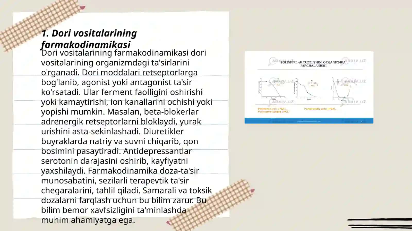 Tibbiyotda Farmokologiya orni 3