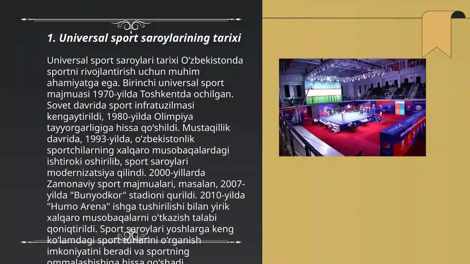 Universal sport saroylari 3