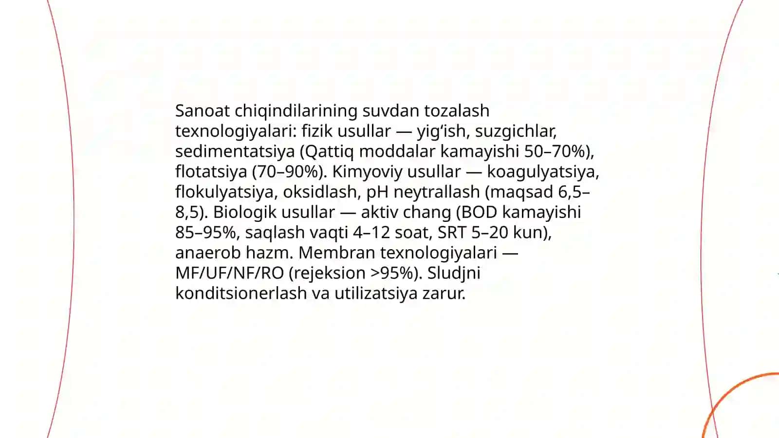 Yirik iflosliklarni tozalash texnologiyasi 3