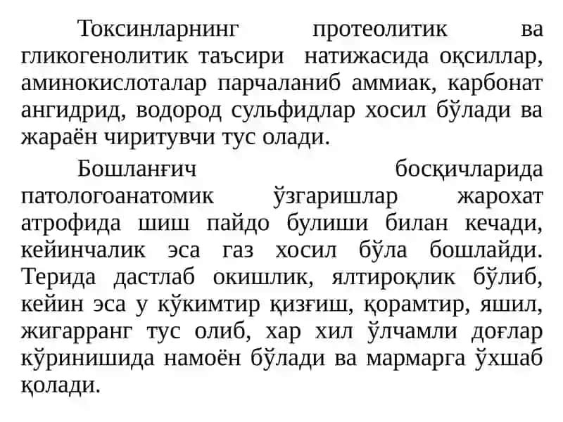Анаэроб инфекция 3