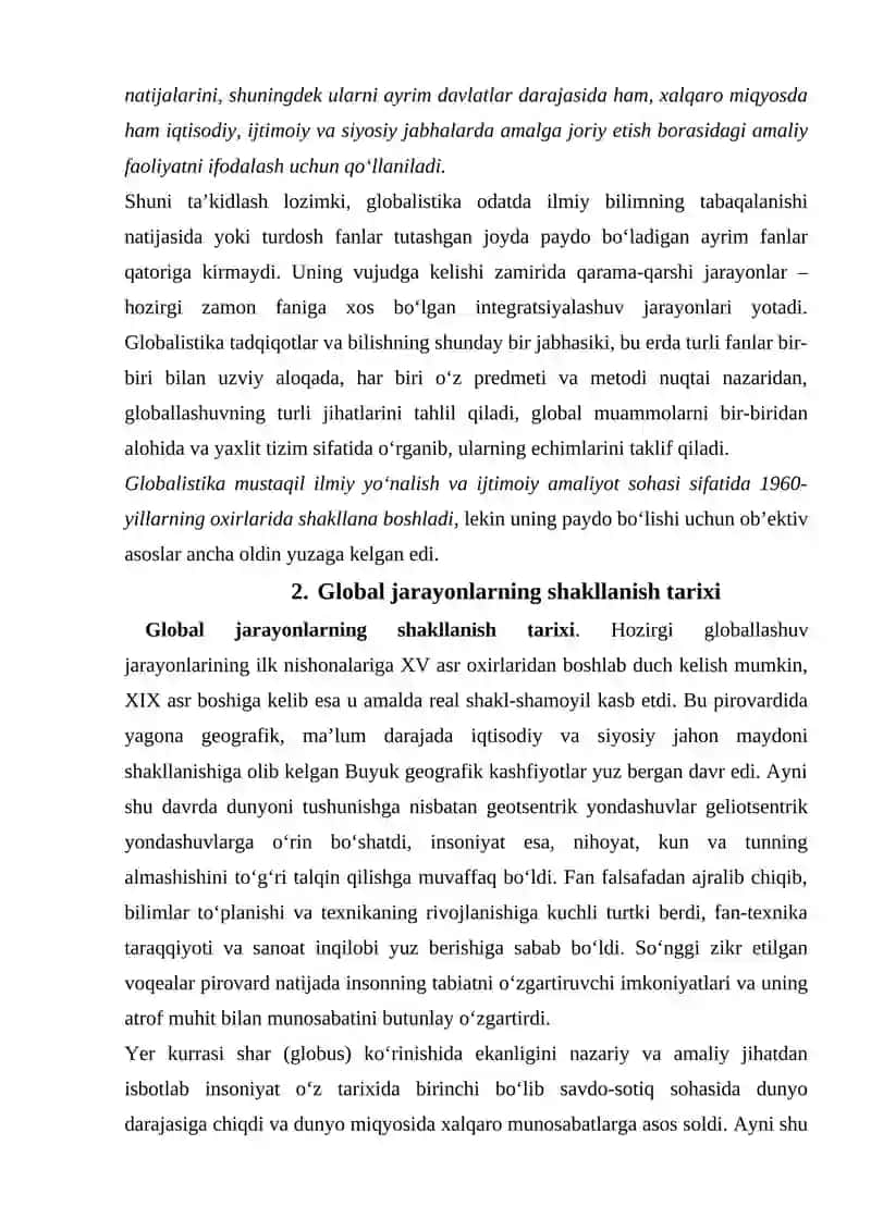 Globallashuv va barqaror taraqqiyot falsafasi 3