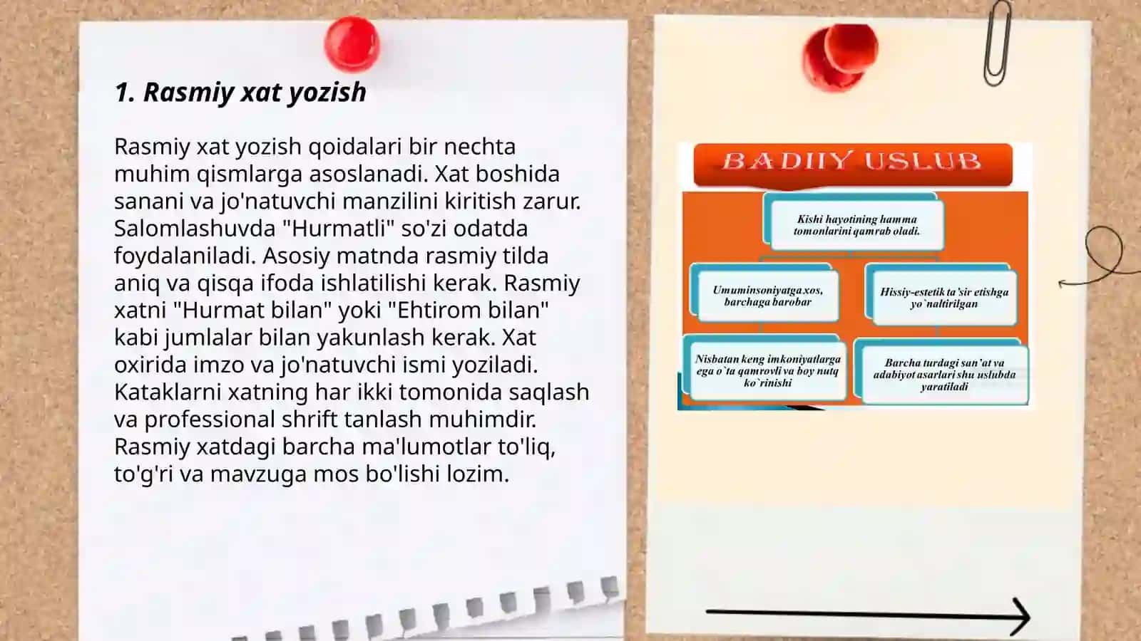 Rasmiy ish qoģozlari uslublar 3