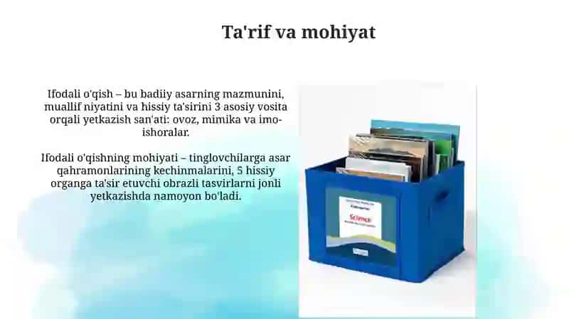 Ifodalio’qishfaniningmaqsadvavazifalari 3