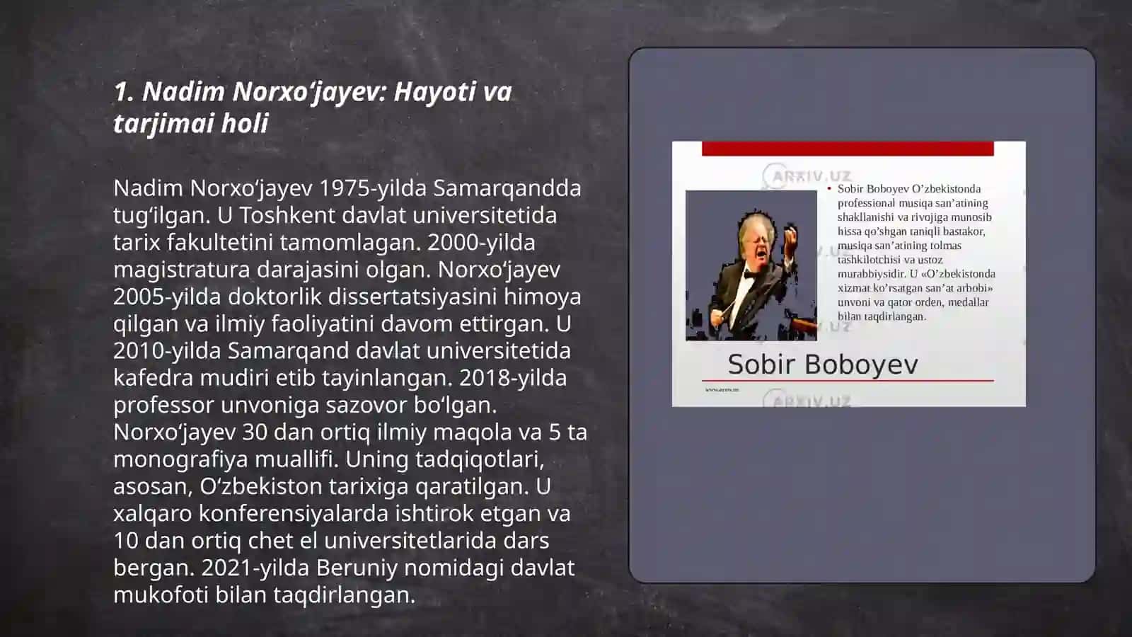 Nadim Norxo‘jayev: Hayoti va tarjimai holi 3