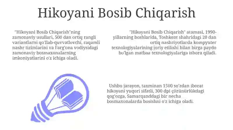 Hikoyani Bosib Chiqarish 3
