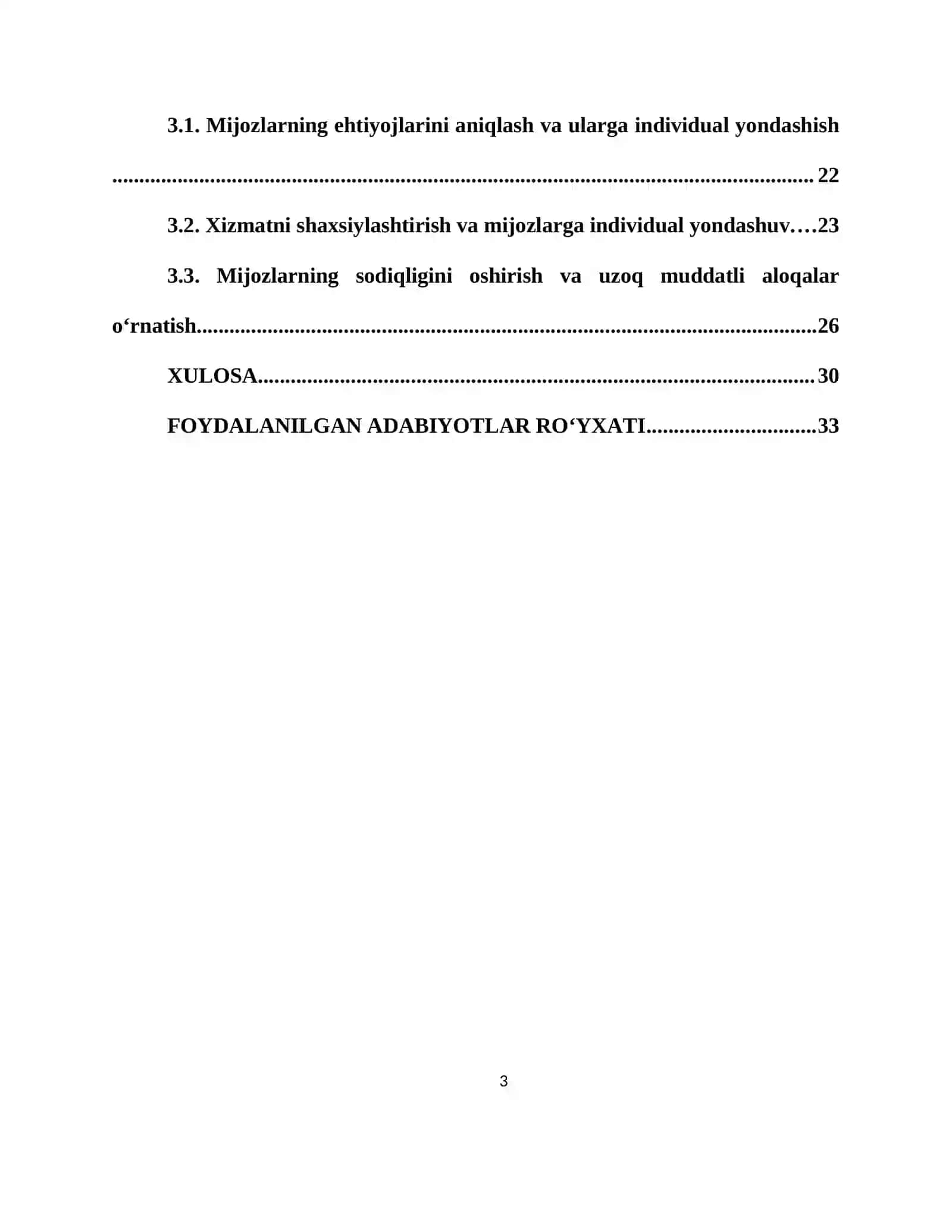 XIZMAT KO‘RSATISH SOHASINING NAZARIY ASOSLARI 3