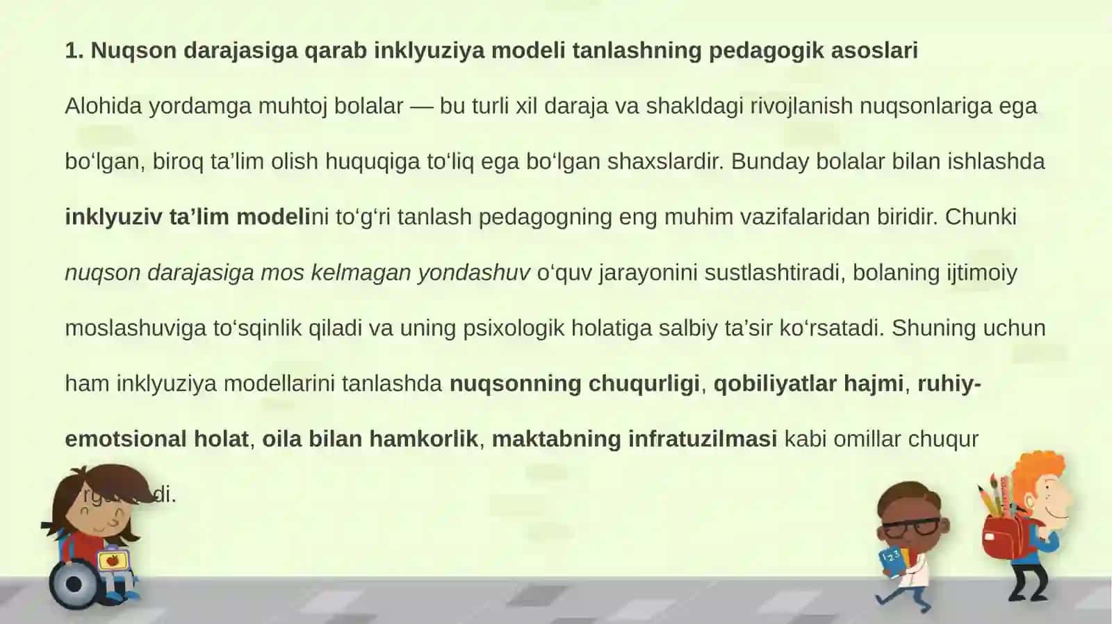 Rivojlanishidagi nuqsonlar chuqurigi 3
