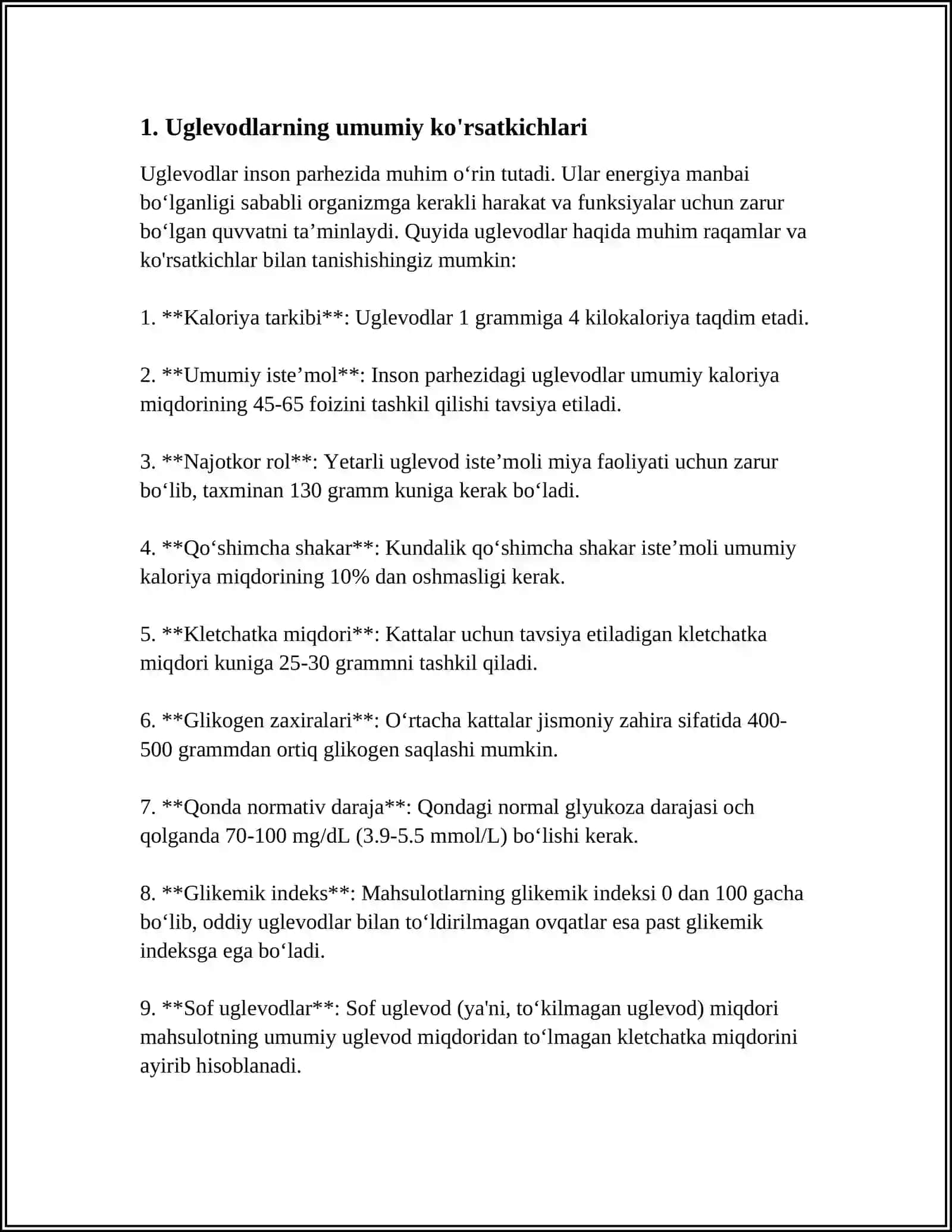 UGLEVODLAR ALMASHINUVI. AYEROB VA ANAYEROB PARCHALANISH 3